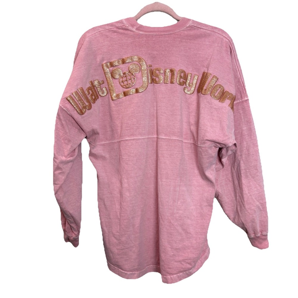 EUC Walt Disney World Spirit Jersey XS Metalic Gold‎ WDW Official Merchandise